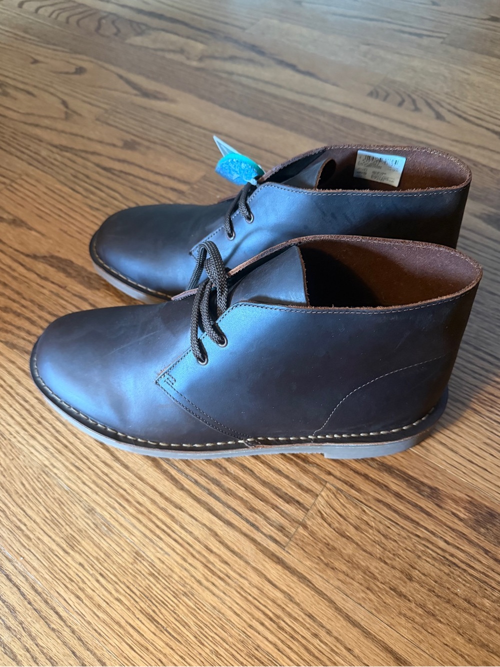 Clark’s Brown Leather Chukka Boots